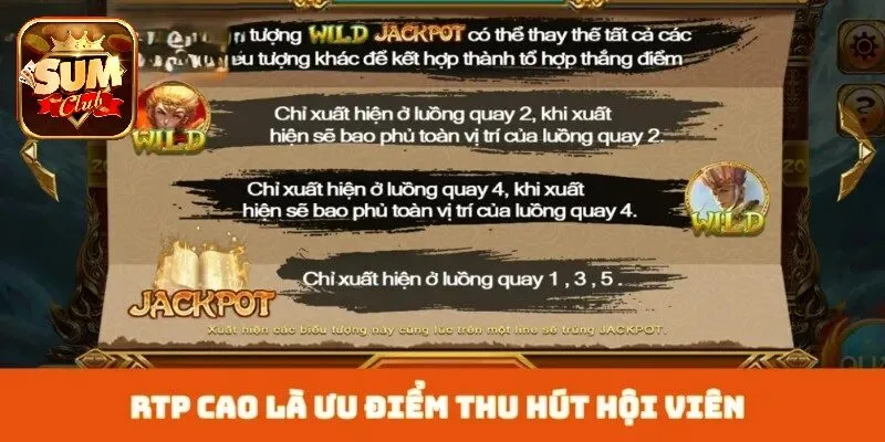 RTP cao là ưu điểm thu hút hội viên